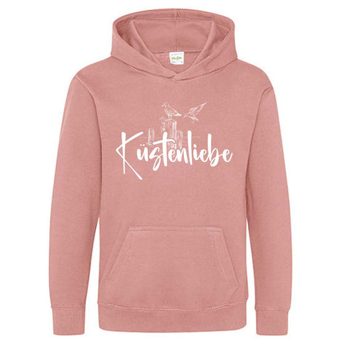 Küstenliebe Möwe Kids Kapuzenpullover