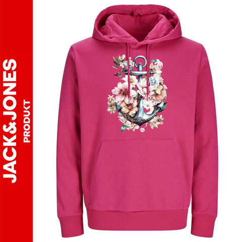 Floral Anker UNISEX Kapuzenpulli by Jack&Jones