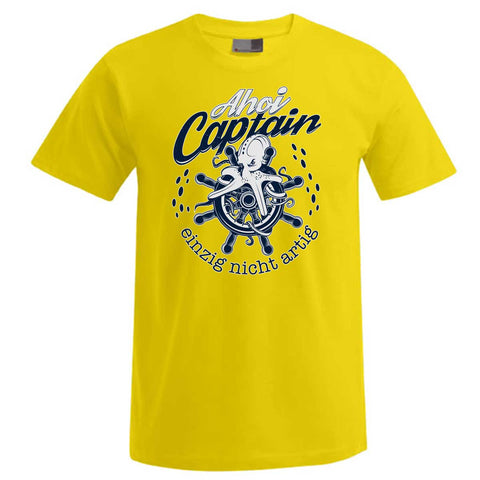 Ahoi Captain Herren T-Shirt