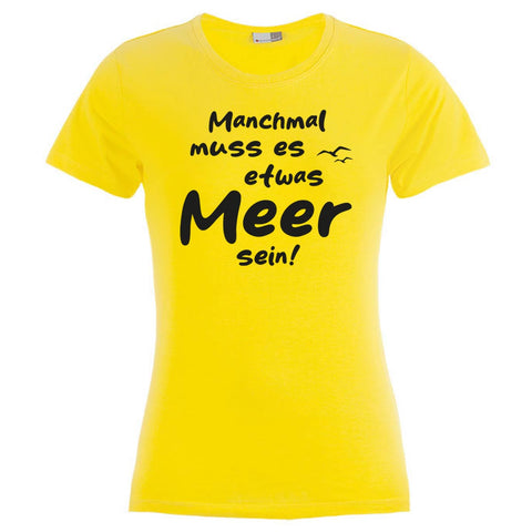 Meer sein Damen T-Shirt