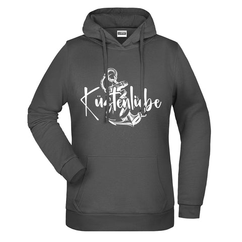 Küstenliebe Anker Damen Komfort Kapuzenpulli