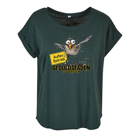 Außer Betrieb Damen Slub T-Shirt