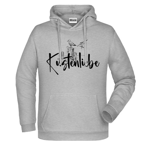 Küstenliebe Möwe Herren Komfort Kapuzenpulli