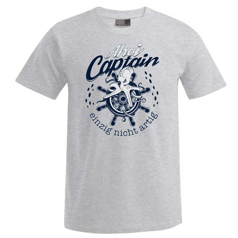 Ahoi Captain Herren T-Shirt