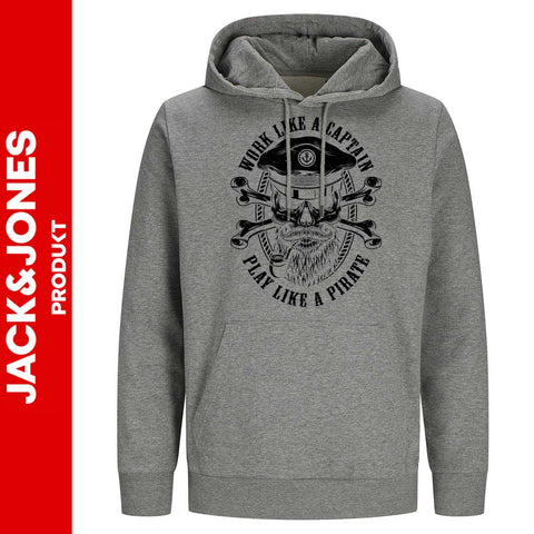 Pirate Black Edition UNISEX Kapuzenpulli by Jack&Jones