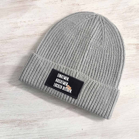 Locker bleiben Strick Beanie