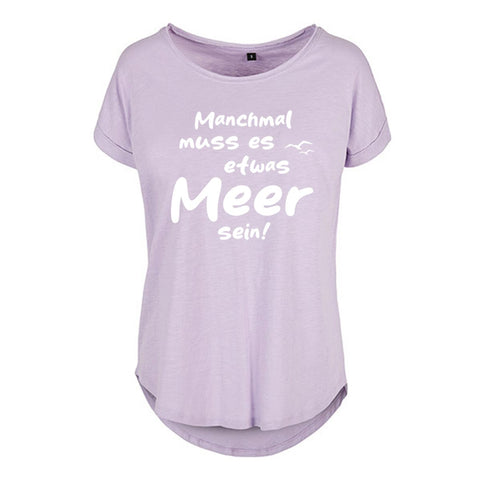 Meer sein Damen Slub T-Shirt