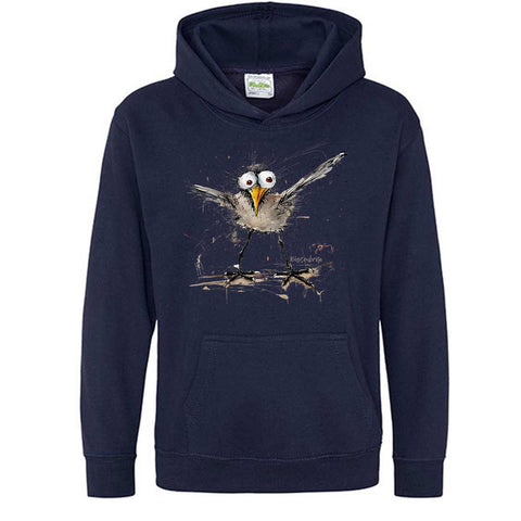 Verrückte Möwe Kids Kapuzenpullover