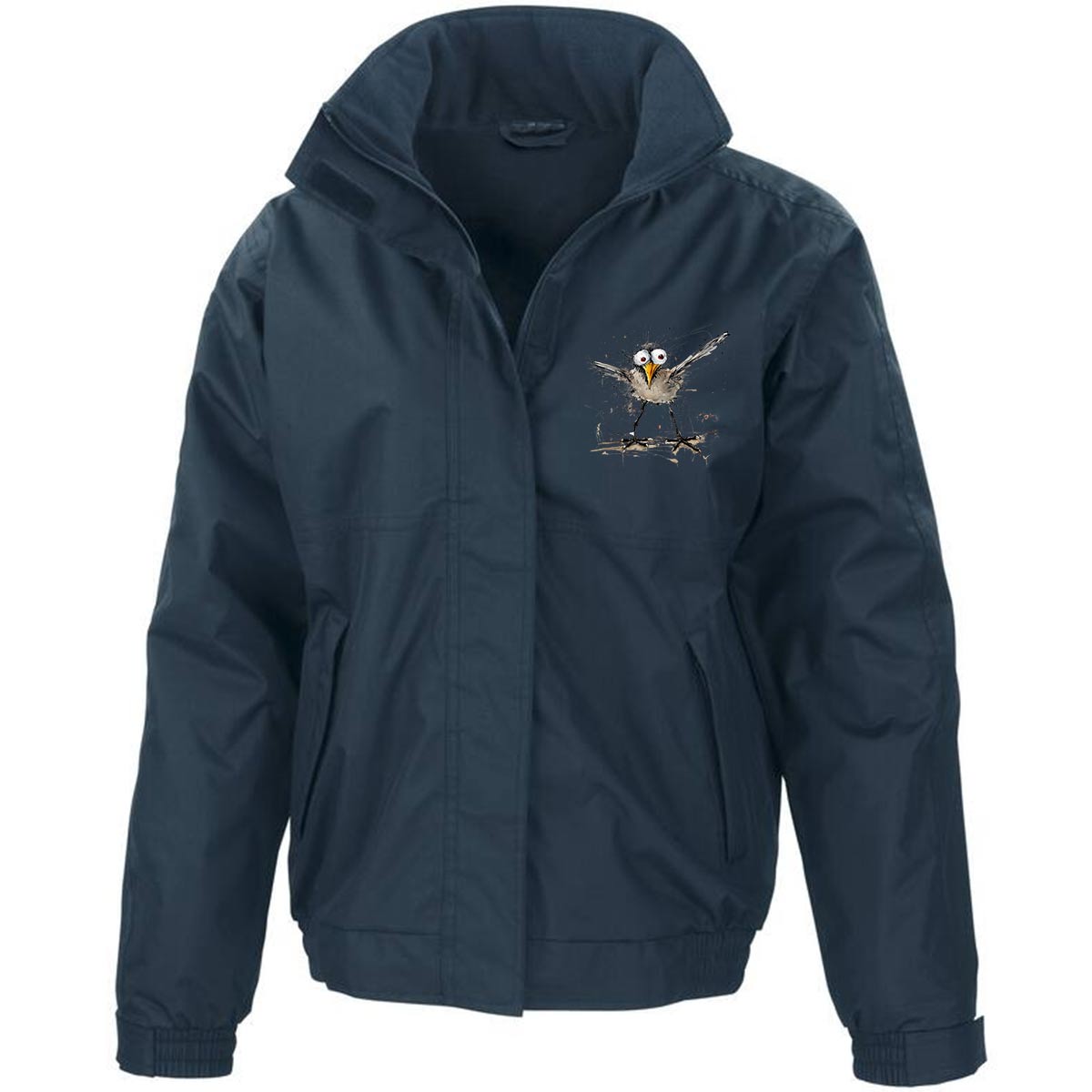 Verrückte Möwe Regenjacke