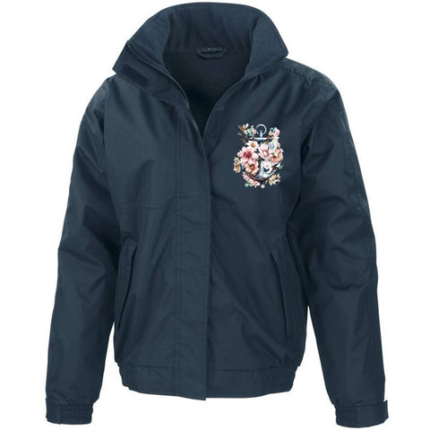 Floral Anker Regenjacke