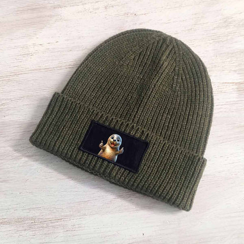 Seehund Strick Beanie