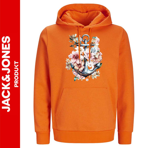 Floral Anker UNISEX Kapuzenpulli by Jack&Jones