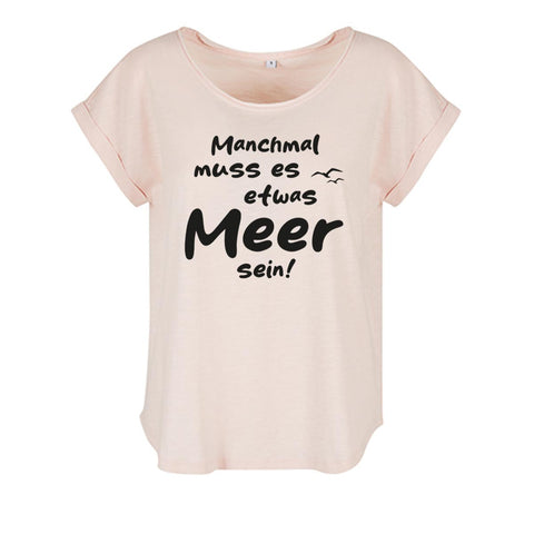 Meer sein Damen Slub T-Shirt