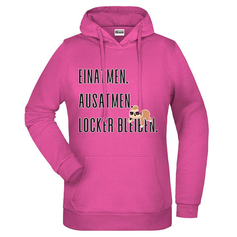 Locker bleiben Damen Komfort Kapuzenpulli