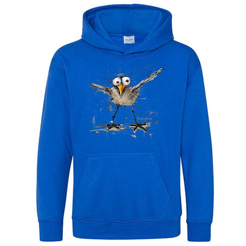 Verrückte Möwe Kids Kapuzenpullover