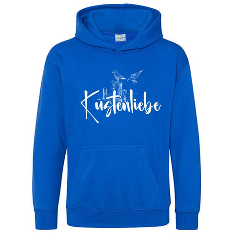 Küstenliebe Möwe Kids Kapuzenpullover