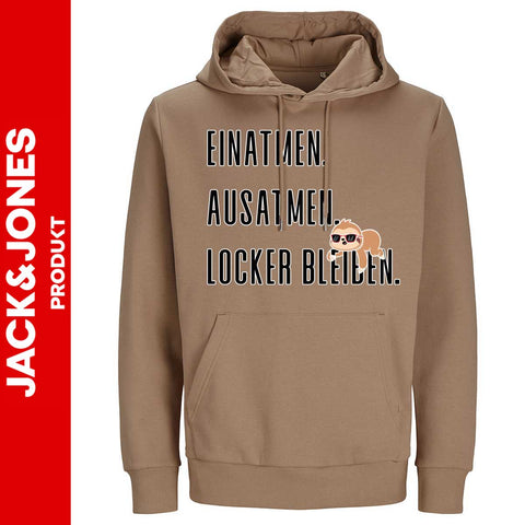 Locker bleiben UNISEX Kapuzenpulli by Jack&Jones