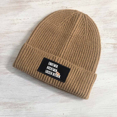 Locker bleiben Strick Beanie