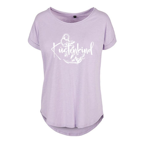 Küstenkind Anker Damen Slub T-Shirt