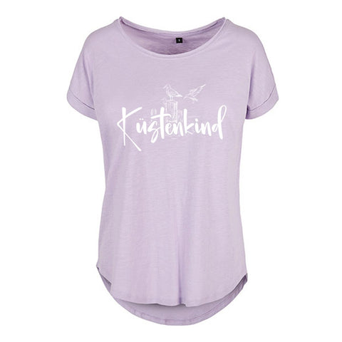 Küstenkind Möwe Damen Slub T-Shirt