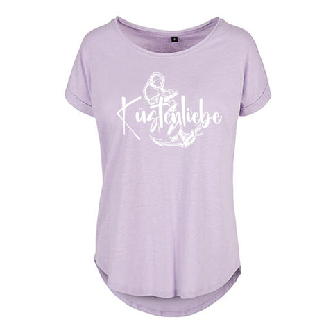 Küstenliebe Anker Damen Slub T-Shirt