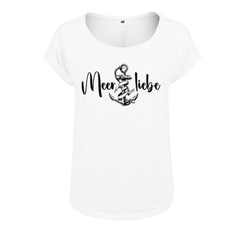 Meer liebe Damen Slub T-Shirt