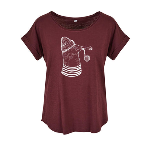 Möwe Damen Slub T-Shirt