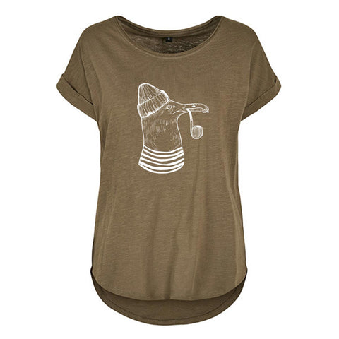 Möwe Damen Slub T-Shirt