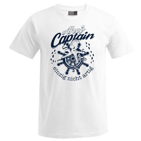 Ahoi Captain Herren T-Shirt