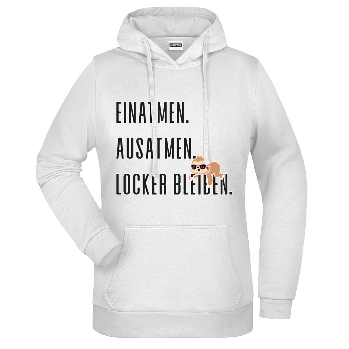 Locker bleiben Damen Komfort Kapuzenpulli