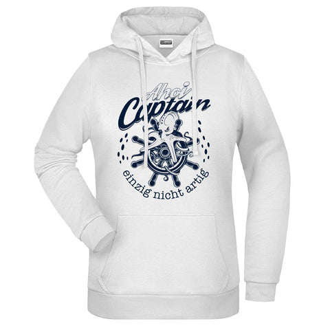 Ahoi Captain Damen Komfort Kapuzenpulli