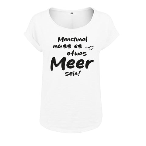 Meer sein Damen Slub T-Shirt