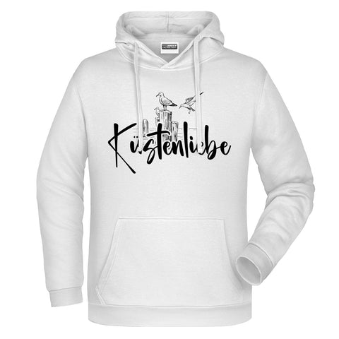 Küstenliebe Möwe Herren Komfort Kapuzenpulli