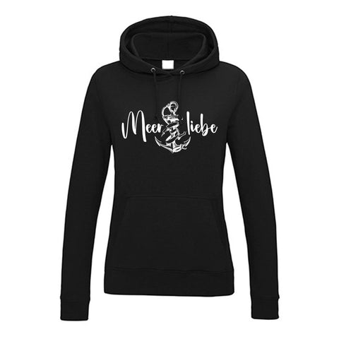 Meer liebe Damen Kapuzenpulli