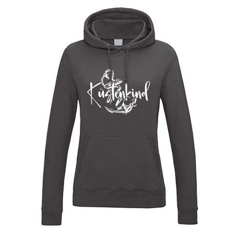 Küstenkind Anker Damen Kapuzenpulli