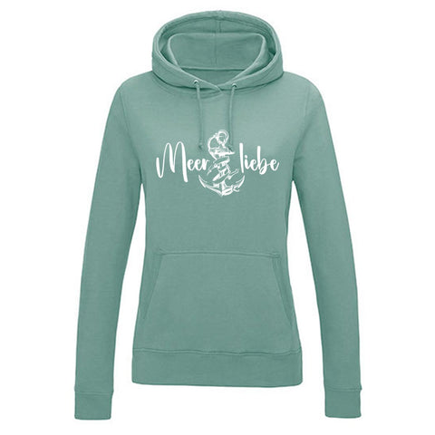 Meer liebe Damen Kapuzenpulli