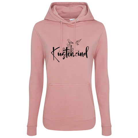 Küstenkind Möwe Damen Kapuzenpulli