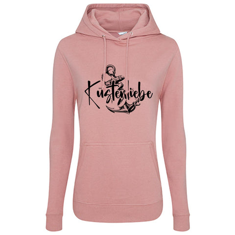 Küstenliebe Anker Damen Kapuzenpulli