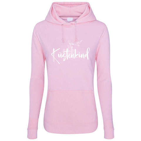 Küstenkind Möwe Damen Kapuzenpulli