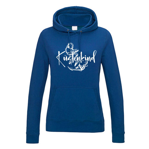 Küstenkind Anker Damen Kapuzenpulli