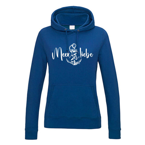 Meer liebe Damen Kapuzenpulli