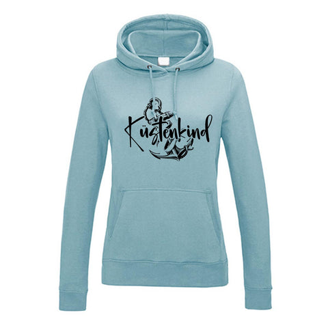 Küstenkind Anker Damen Kapuzenpulli