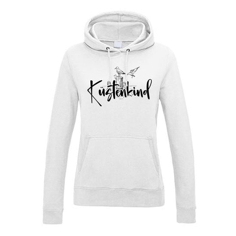 Küstenkind Möwe Damen Kapuzenpulli