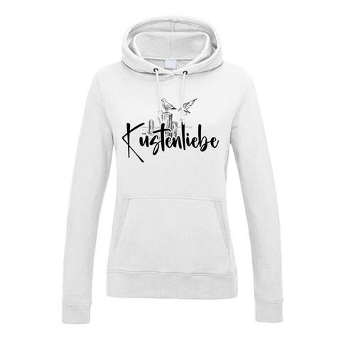 Küstenliebe Möwe Damen Kapuzenpulli