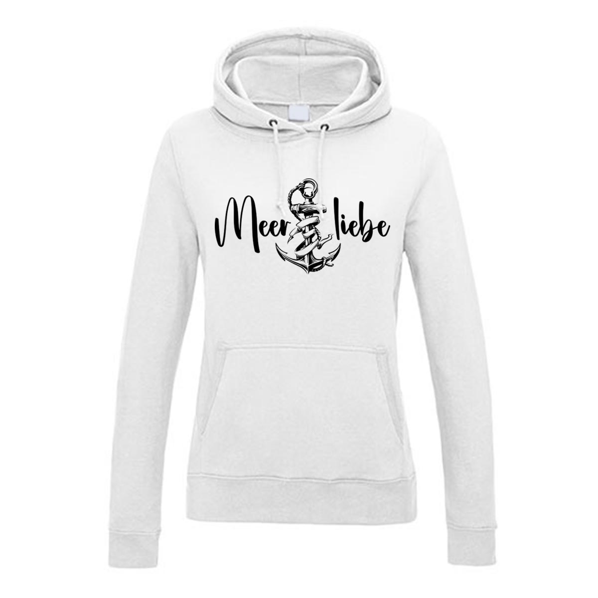 Meer liebe Damen Kapuzenpulli