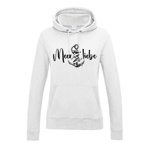 Meer liebe Damen Kapuzenpulli