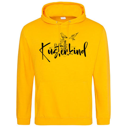 Küstenkind Möwe Herren Kapuzenpulli