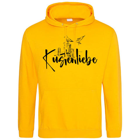 Küstenliebe Möwe Herren Kapuzenpulli