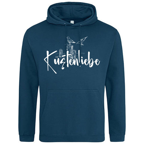 Küstenliebe Möwe Herren Kapuzenpulli